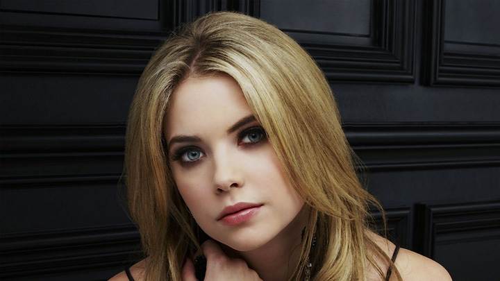 Ashley Benson Looking At Camera Thinking Somthing Face Photoshoot